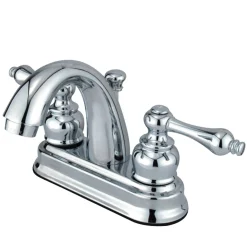 Kingston Brass Restoration 4-Inch Centerset Bathroom Faucet