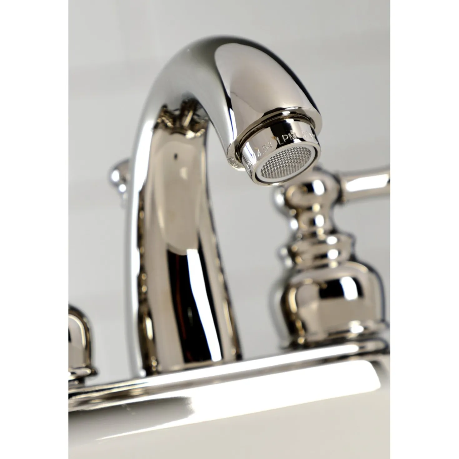 Kingston Brass Restoration 4-Inch Centerset Bathroom Faucet