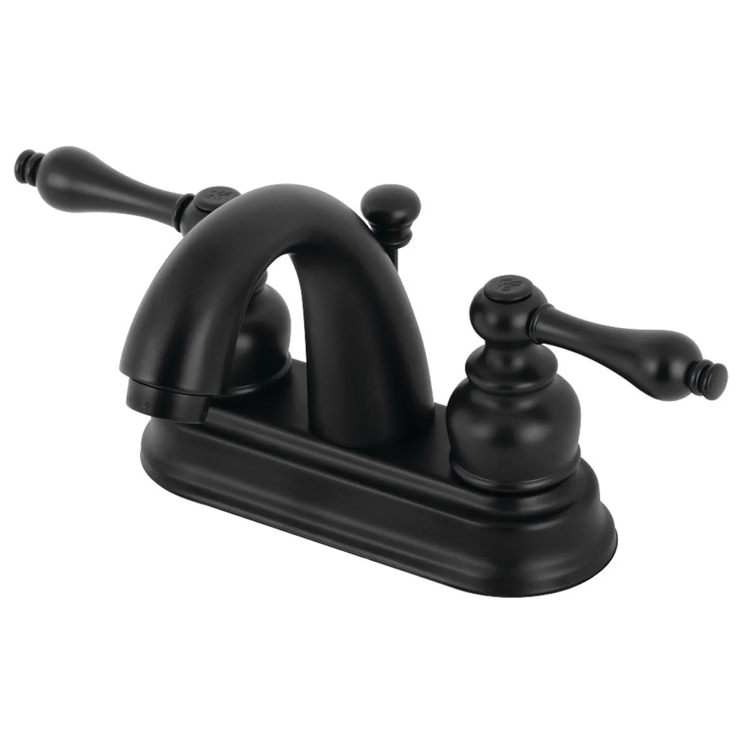 Kingston Brass Restoration 4-Inch Centerset Bathroom Faucet