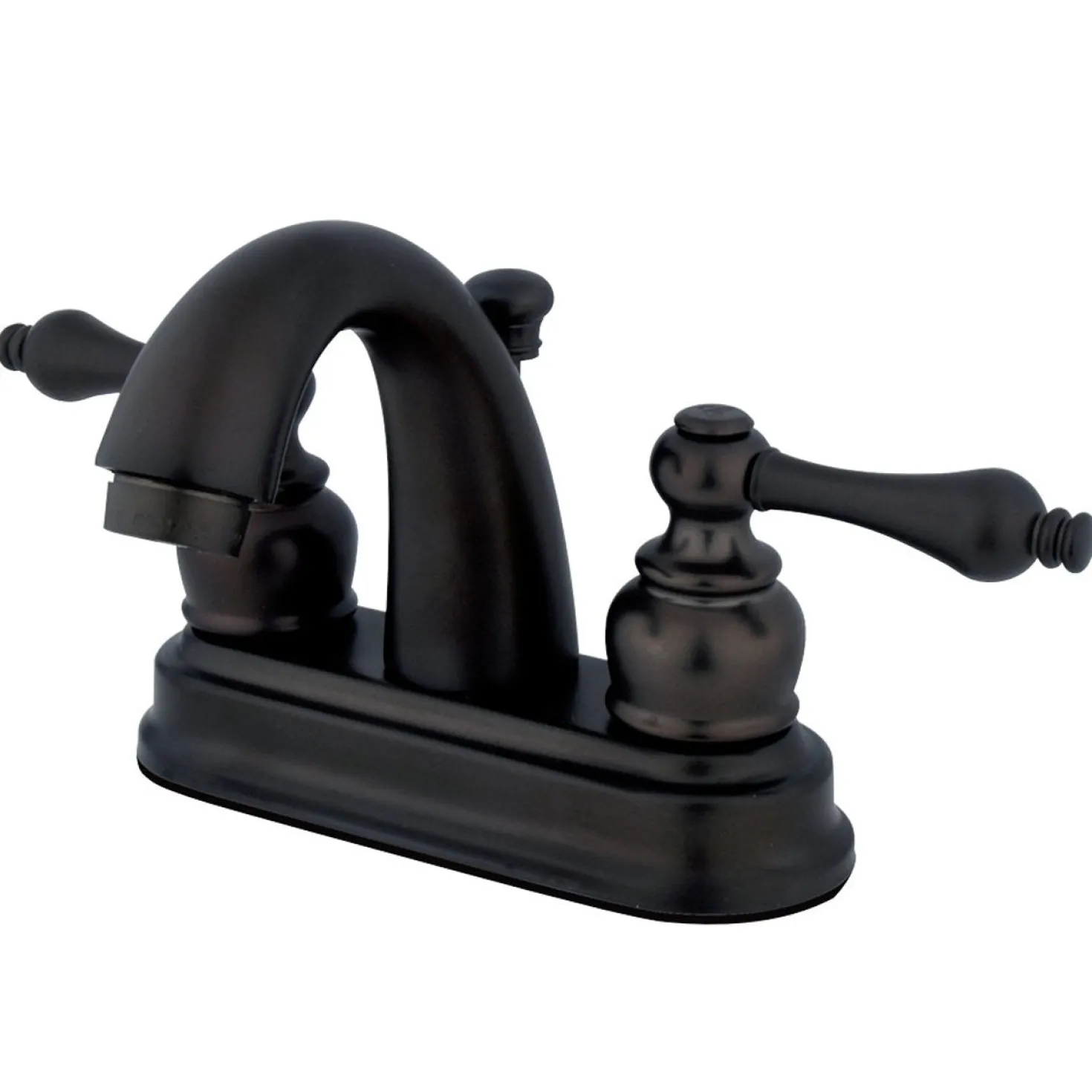 Kingston Brass Restoration 4-Inch Centerset Bathroom Faucet