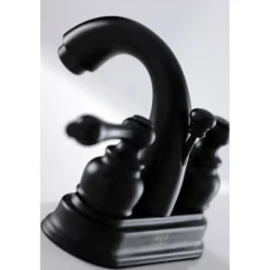 Kingston Brass Restoration 4-Inch Centerset Bathroom Faucet