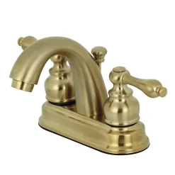 Kingston Brass Restoration 4-Inch Centerset Bathroom Faucet