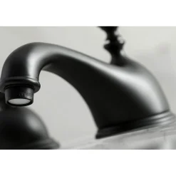 Kingston Brass Restoration 8-Inch Widespread Bathroom Faucet