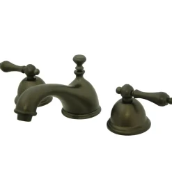 Kingston Brass Restoration 8-Inch Widespread Bathroom Faucet