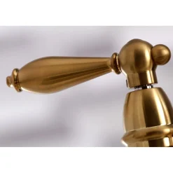 Kingston Brass Restoration Kitchen Faucet with Side Sprayer