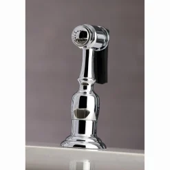 Kingston Brass Restoration Kitchen Faucet with Side Sprayer