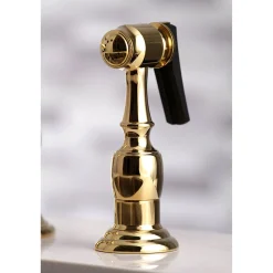 Kingston Brass Restoration Kitchen Faucet with Side Sprayer
