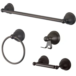 Kingston Brass Restoration 4-Piece 18" x 3.13" Bathroom Hardware