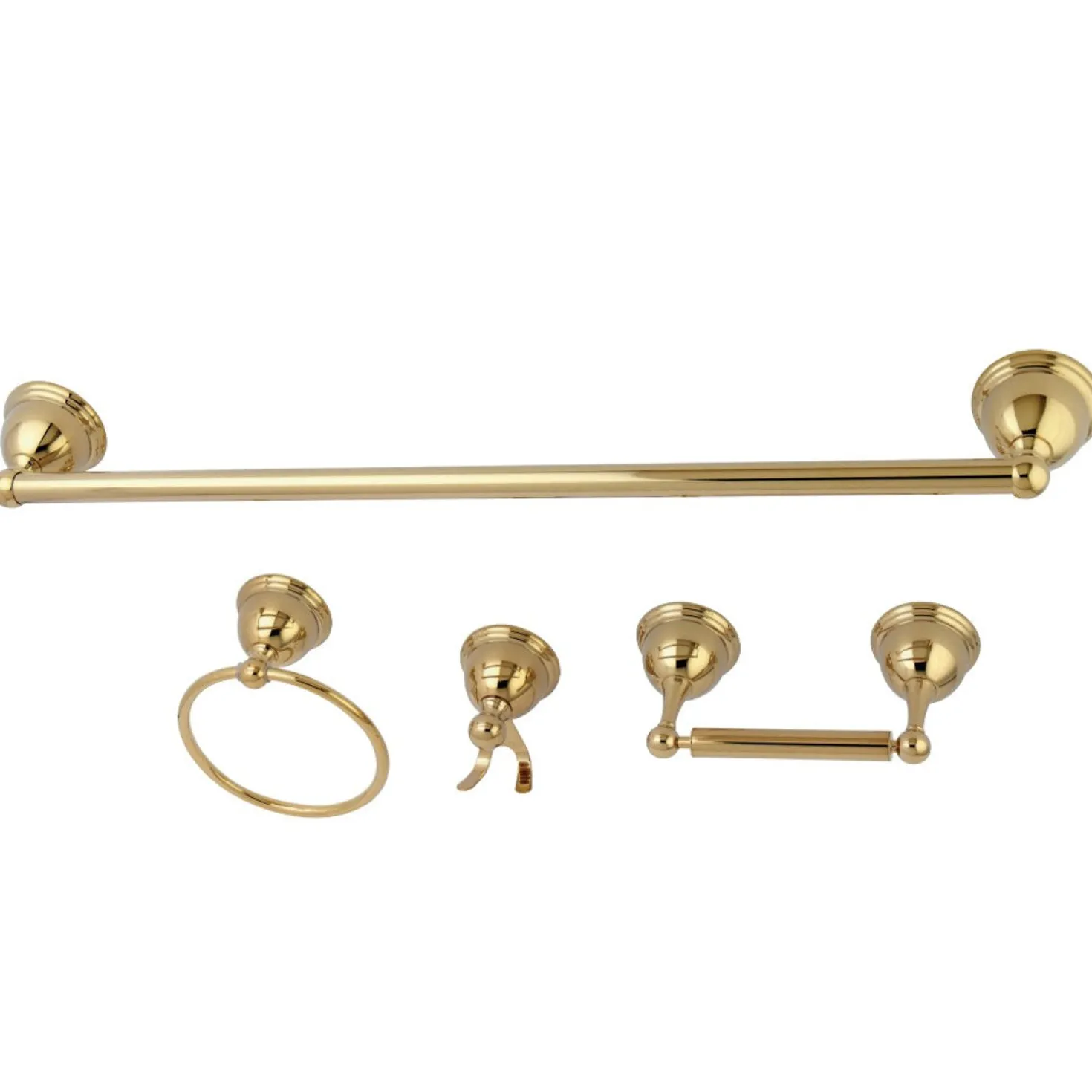 Kingston Brass Restoration 4-Piece 24" x 3.13" Bathroom Hardware