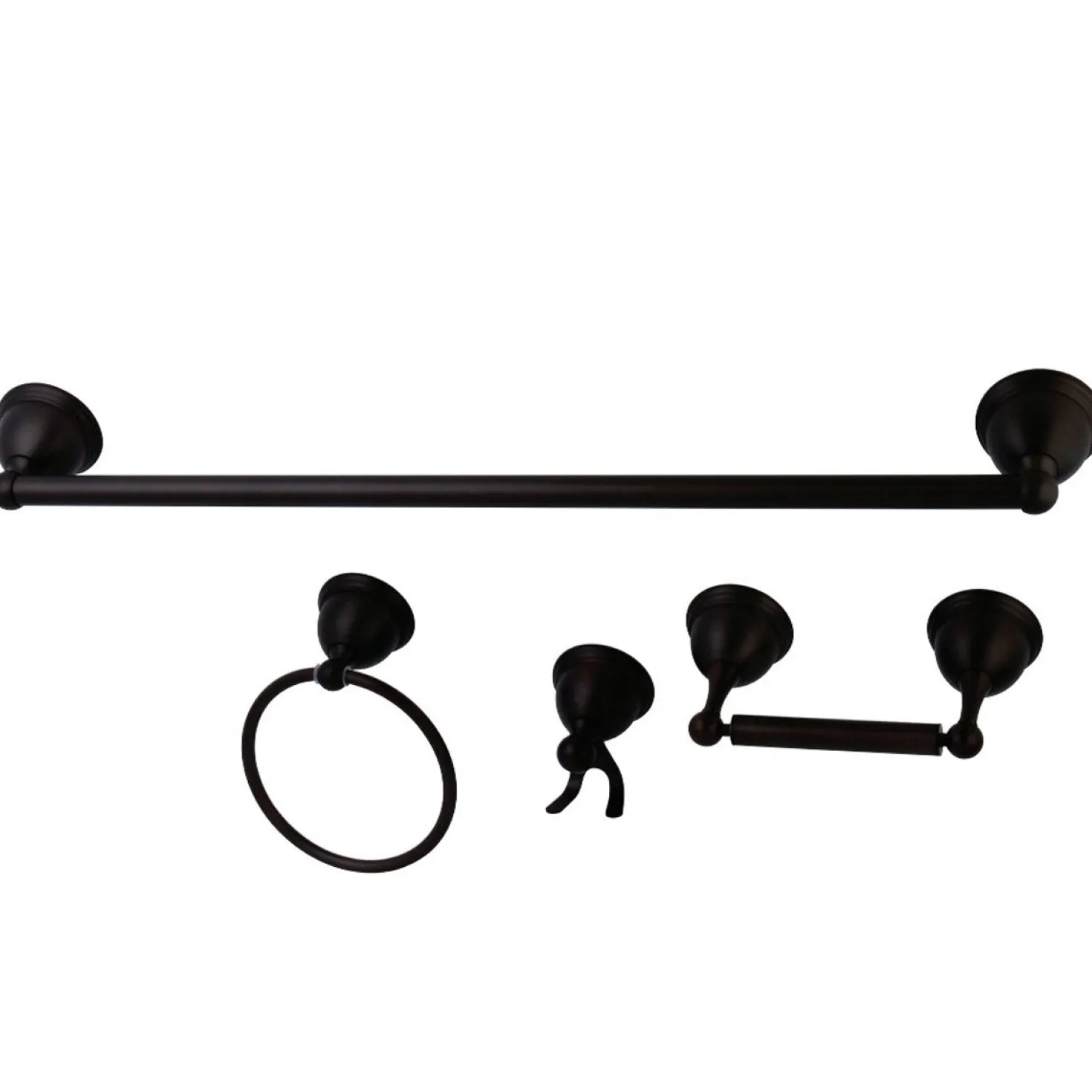 Kingston Brass Restoration 4-Piece 24" x 3.13" Bathroom Hardware