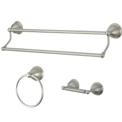 Kingston Brass Restoration 3-Piece Bathroom Hardware