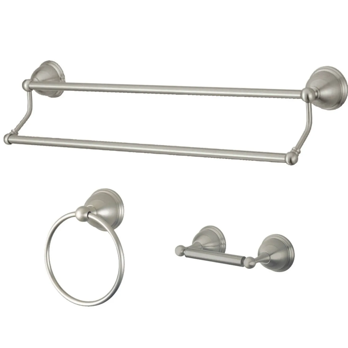 Kingston Brass Restoration 3-Piece Bathroom Hardware