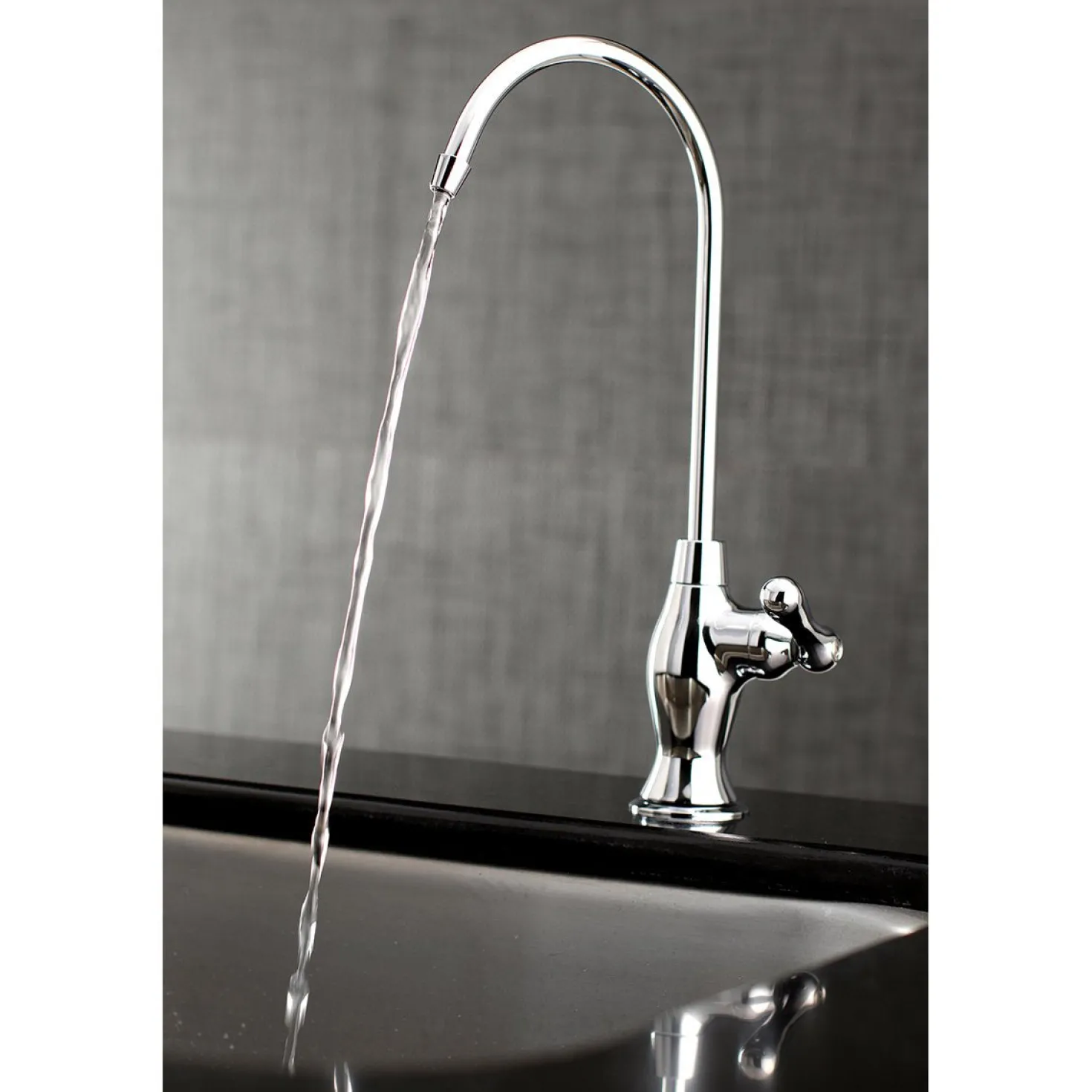 Kingston Brass Restoration Reverse Osmosis System Filtration Water Air Gap Faucet