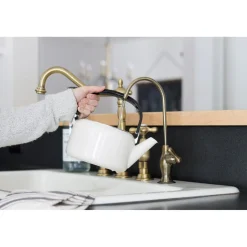 Kingston Brass Restoration Reverse Osmosis System Filtration Water Air Gap Faucet
