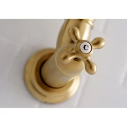 Kingston Brass Restoration Single Hole Wall Mount Pot Filler Kitchen Faucet
