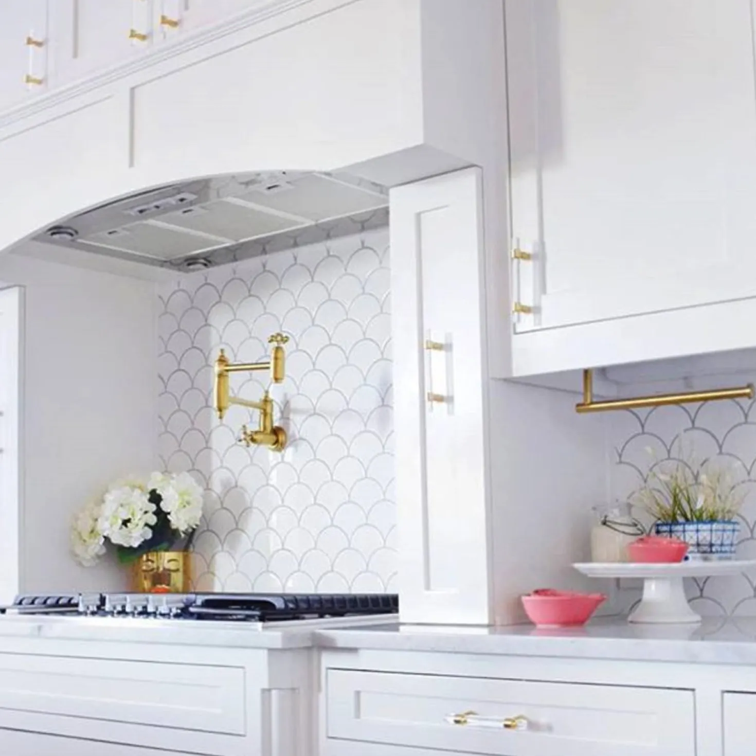 Kingston Brass Restoration Single Hole Wall Mount Pot Filler Kitchen Faucet