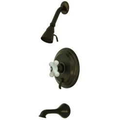 Kingston Brass Restoration Single Handle Tub and Shower Faucet