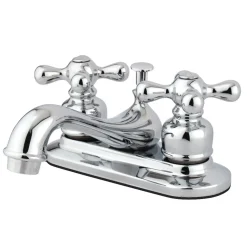 Kingston Brass Restoration Two-Handle 4-Inch Centerset Bathroom Faucet