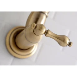 Kingston Brass Restoration Wall Mount Pot Filler Kitchen Faucet