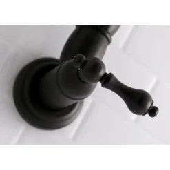 Kingston Brass Restoration Wall Mount Pot Filler Kitchen Faucet