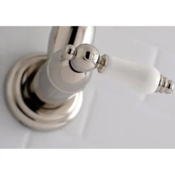 Kingston Brass Restoration Wall Mount Single Hole Pot Filler Kitchen Faucet