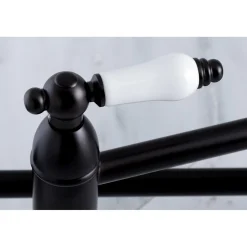 Kingston Brass Restoration Wall Mount Single Hole Pot Filler Kitchen Faucet
