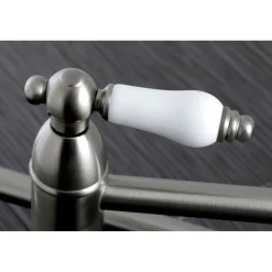 Kingston Brass Restoration Wall Mount Single Hole Pot Filler Kitchen Faucet