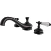 Kingston Brass Roman Tub Filler with Cross Handle