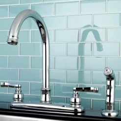 Kingston Brass Royale Centerset Kitchen Faucet
