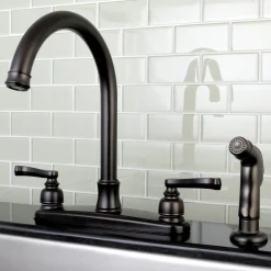Kingston Brass Royale Centerset Kitchen Faucet