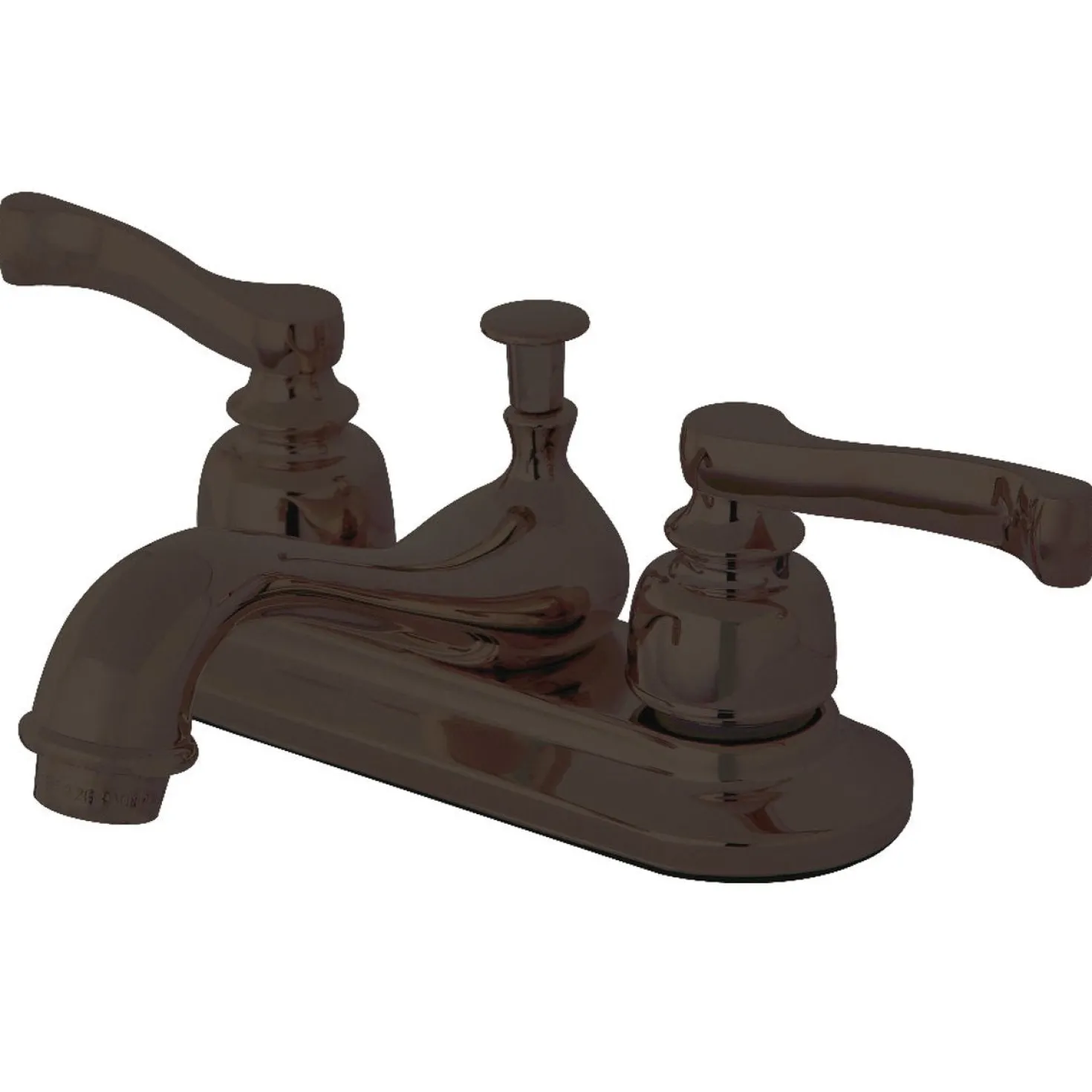 Kingston Brass Royale 4" Centerset Deck Mount Bathroom Faucet