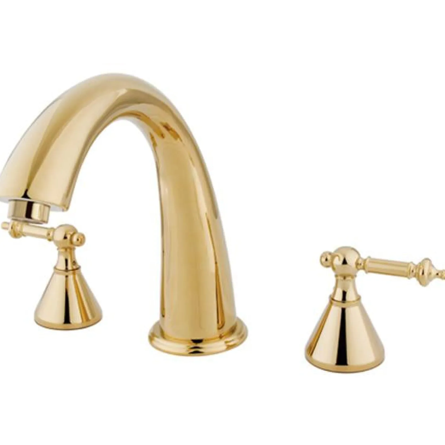 Kingston Brass Royale Contemporary Two Handle Roman Tub Filler