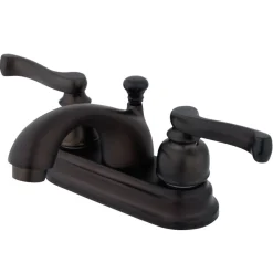 Kingston Brass Royale Deck Mount 4" Centerset Bathroom Faucet