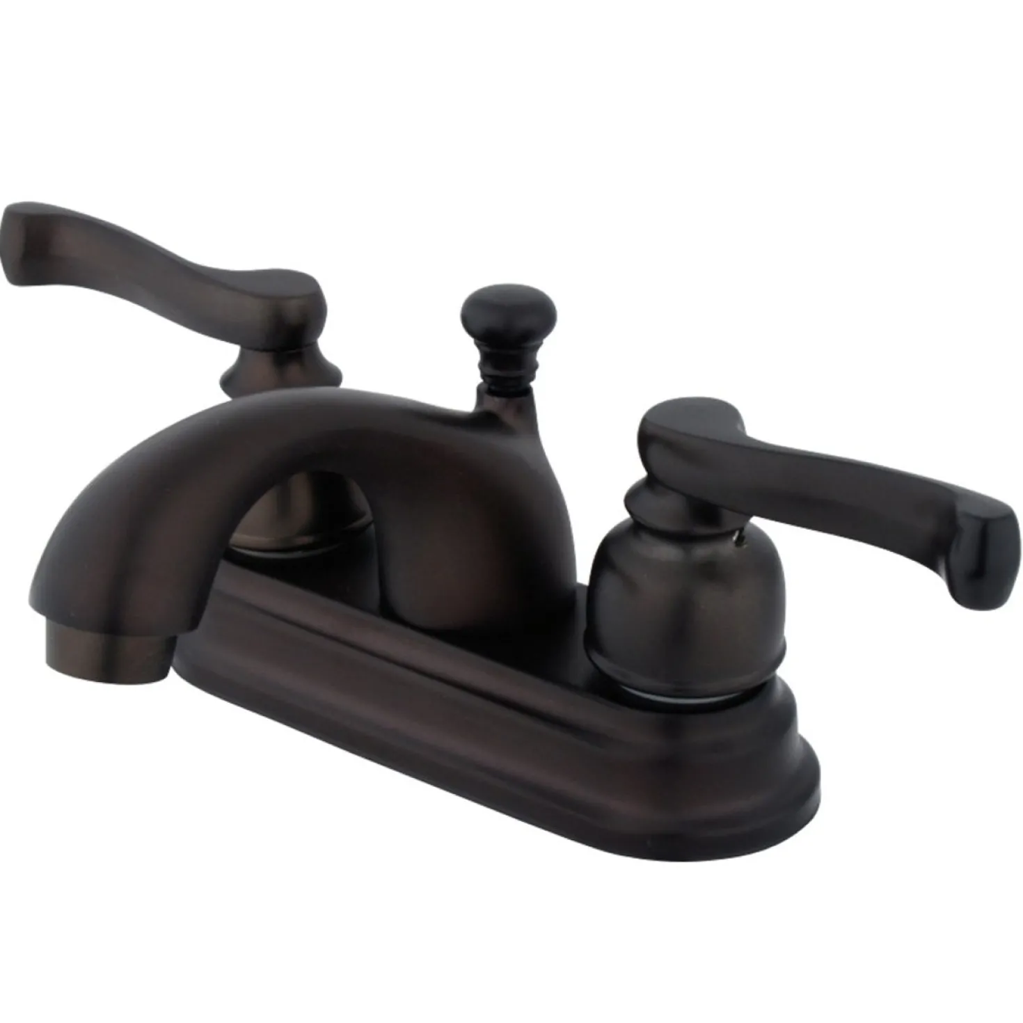 Kingston Brass Royale Deck Mount 4" Centerset Bathroom Faucet