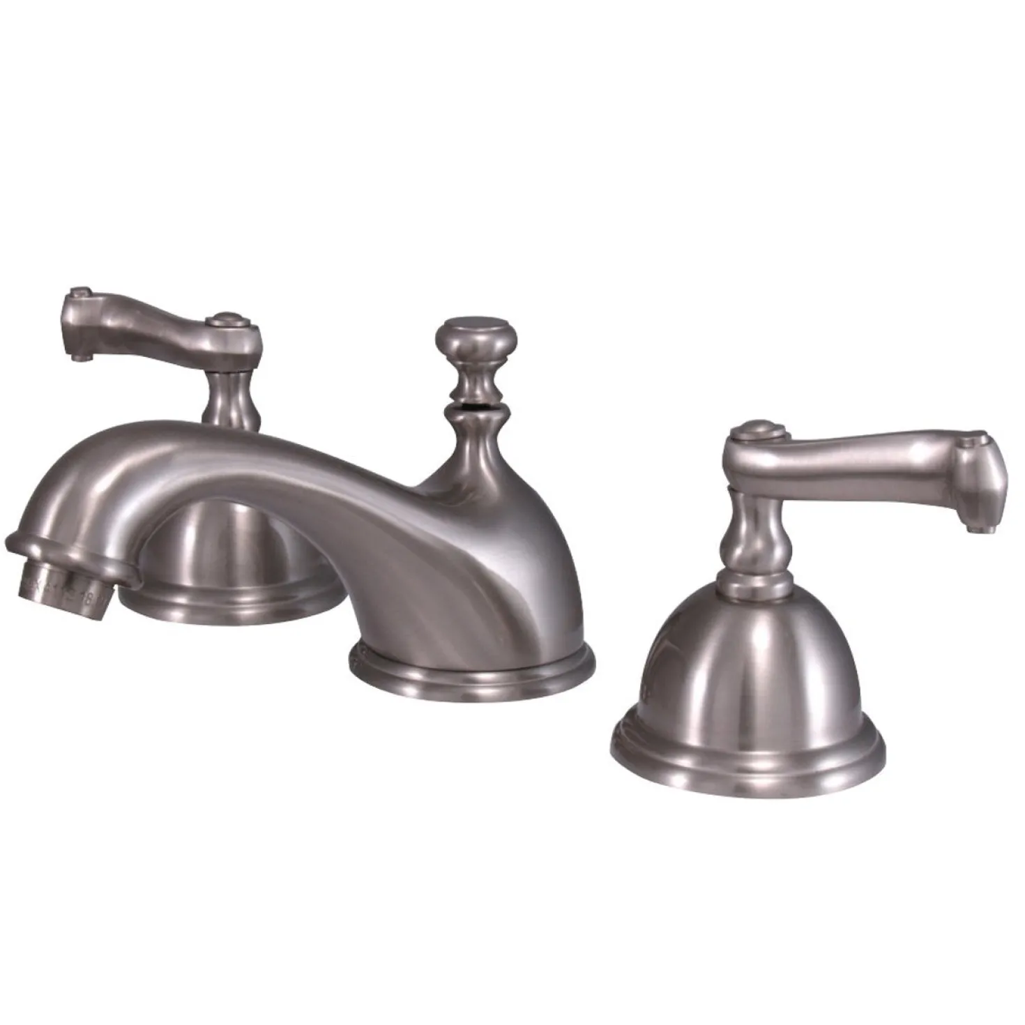 Kingston Brass Royale Deck Mount 8-Inch Widespread Bathroom Faucet