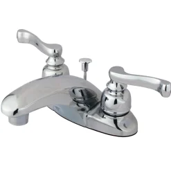 Kingston Brass Royale 2-Handle 4-Inch Centerset Bathroom Faucet