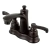 Kingston Brass Royale 4-Inch Centerset Bathroom Faucet