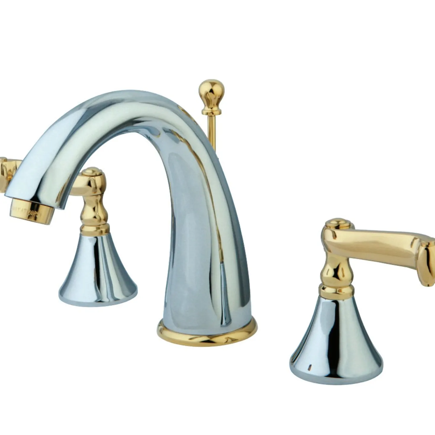 Kingston Brass Royale 8-Inch Widespread 3-Hole Bathroom Faucet