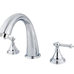 Kingston Brass Royale Lever-Handle Roman Tub Filler