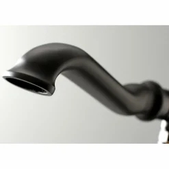 Kingston Brass Royale Single Handle Freestanding Roman Tub Faucet with Hand Shower