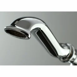 Kingston Brass Royale Single Handle Freestanding Roman Tub Faucet with Hand Shower