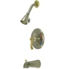 Kingston Brass Royale Single Handle Solid Brass Tub and Shower Faucet