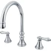 Kingston Brass Royale Solid Brass Two Handle Roman Tub Filler