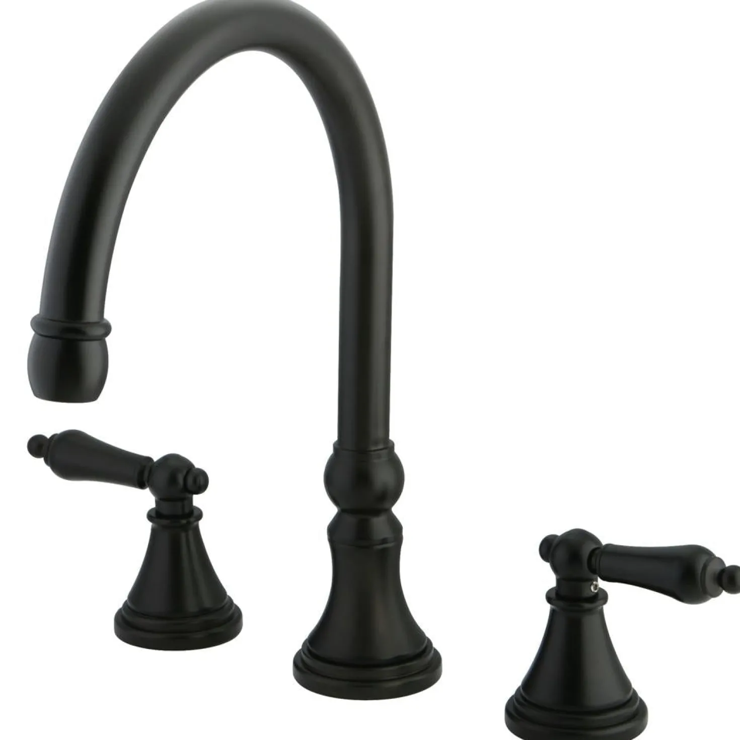 Kingston Brass Royale Solid Brass Two Handle Roman Tub Filler