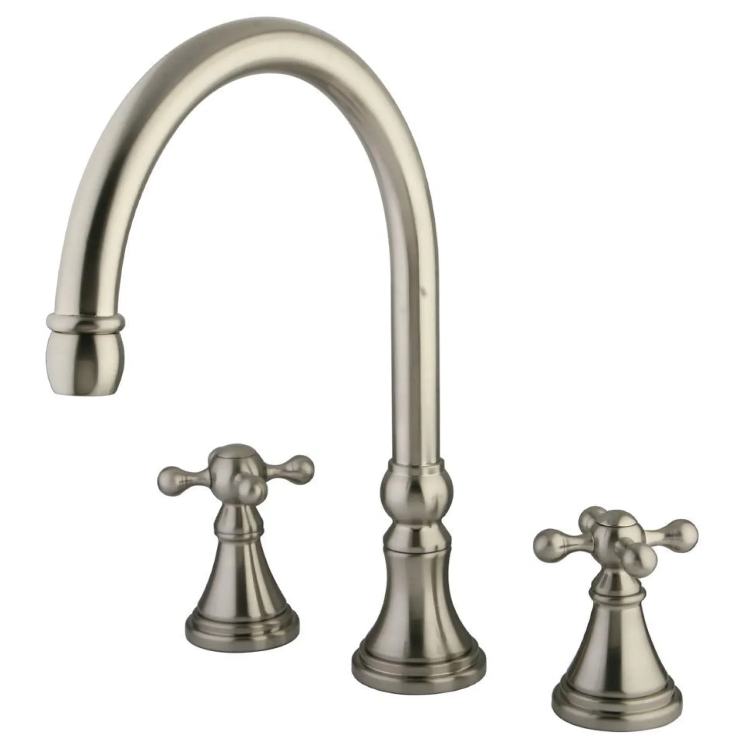 Kingston Brass Royale Two Handle Solid Brass Roman Tub Filler