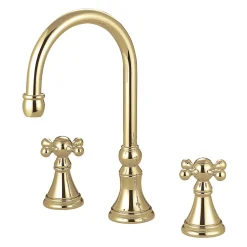 Kingston Brass Royale Two Handle Solid Brass Roman Tub Filler