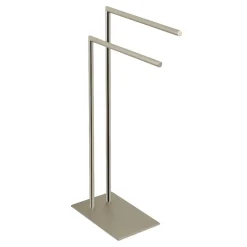Kingston Brass SCC832X-P Edenscape Pedestal Dual Towel Rack