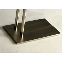 Kingston Brass SCC832X-P Edenscape Pedestal Dual Towel Rack