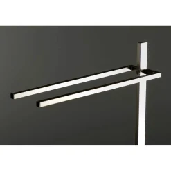 Kingston Brass SCC860X-P Edenscape Pedestal Dual Towel Rack