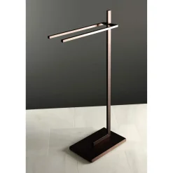 Kingston Brass SCC860X-P Edenscape Pedestal Dual Towel Rack